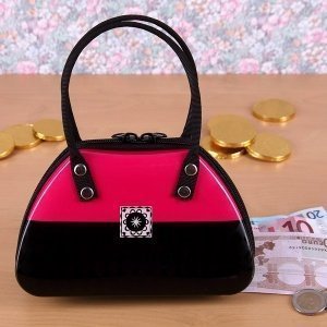 pinke Blechdose *Handtasche*