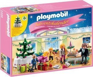 PLAYMOBIL Adventskalender Weihnachtsabend mit beleuchtetem Baum