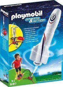 PLAYMOBIL Rakete mit Spring-Boost