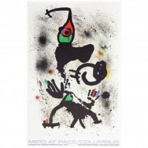 Plakat Joan Miró – Miro At Pace Columbus