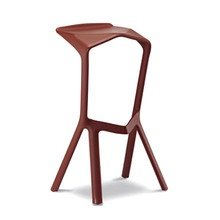 Plank - Miura Stool - oxydrot (RAL 3009)