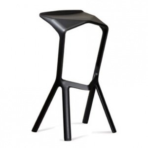 Plank - Miura Stool - schwarz-grau (RAL 