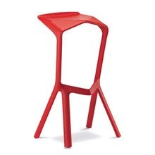 Plank - Miura Stool - verkehrsrot (RAL 3