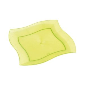 Plastikteller Onda, klein, kiwi, 10 St.