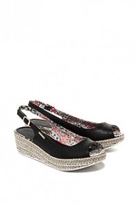 Plateau Sling Sandalette