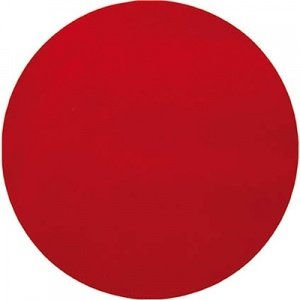 Platzset Kreis, rot, 50 St.