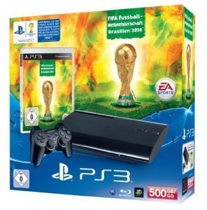 PlayStation 3 500GB inkl. FIFA Fussball-Weltmeisterschaft Brasilien 2014