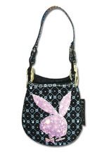 Playboy Handytasche, schwarz
