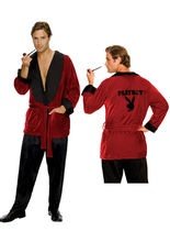 Playboy Hugh Hefner Kostüm rot