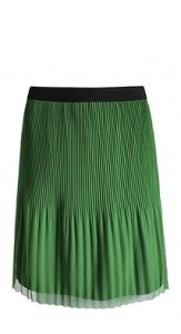 Plissierter Mesh-Rock