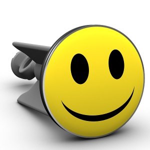 Plopp Waschbecken Stöpsel Smily