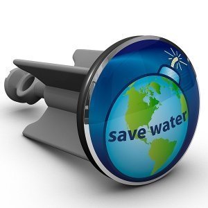 Plopp Waschbecken Stopfen save water