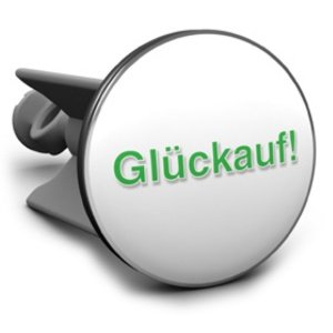 Plopp Waschbeckenstöpsel Glückauf