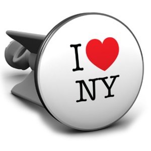 Plopp Waschbeckenstöpsel I love NY