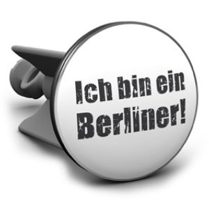 Plopp Waschbeckenstöpsel Ich bin ein Ber