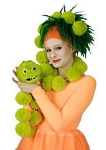 Plüsch-Boa Raupe grün