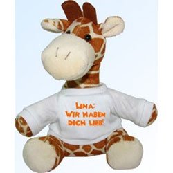Plüsch Giraffe