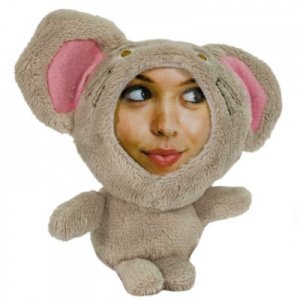 Plüsch Maus mit Foto