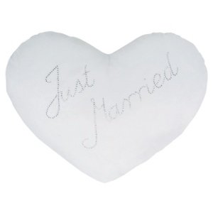Plüschkissen "Just Married"