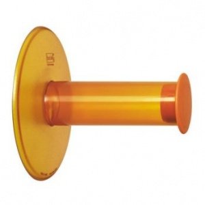 Plug`n Roll WC-Rollenhalter transp. oran