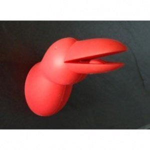 plusd Wandhaken Bird Hook rot D590RD