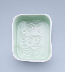 PORZELLAN BUTTERSCHALE KLEIN