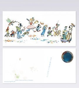 POSTKARTE ILLUSTRATION  (auch als Set)
