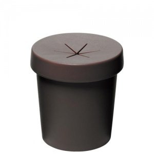 % POT Blumentopf / Vase 2er-Set BRAUN