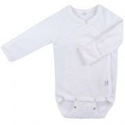 PoPoLiNi - Wickelbody Bio-Baumwolle weiß