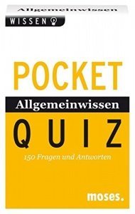 Pocket-Quiz: Allgemeinwissen von A-Z: 150 Fragen und Antworten. Für Erwachsene