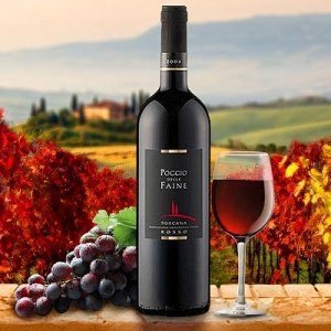 Poggio Delle Faine IGT 2007 Rotwein des 
