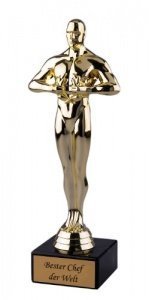 Bester Chef der Welt Siegerfigur