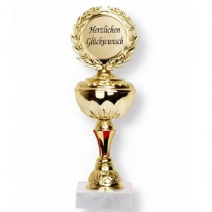 Pokal Herzlichen Glückwunsch