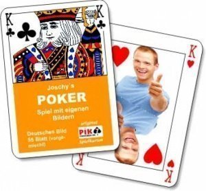 Poker-Karten mit Fotos gestalten drucken