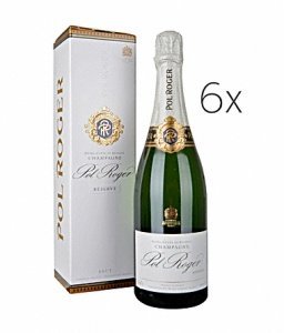 Pol Roger Champagner Brut Reserve 6 Flas
