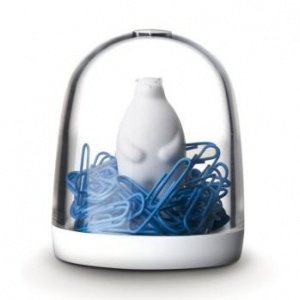 Polar Bear on Ice - Büroklammeraufbewahr