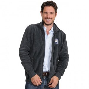 Polarfleece-Jacke anthrazit