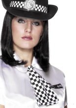 Politessen Halstuch schwarz-weiss