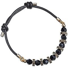 Polly Jet Hematite Armband