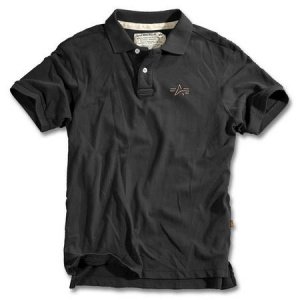 Polo Burning Skull schwarz (Abverkauf)