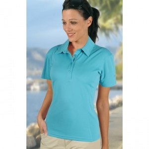 Polo-Shirt Cooldry türkis