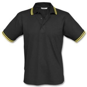 Polo Stripe schwarz/ gelb