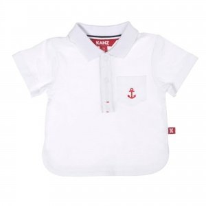 Poloshirt 1/4 Arm 1000 white