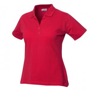 Poloshirt Alba rot