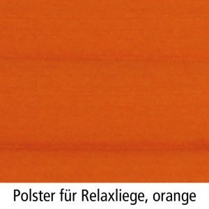 Polster f. Relaxliege orange