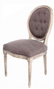 Polsterstuhl Tampa Brown-Grey