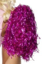 Pom Poms Cheerleaderin Kostüm pink