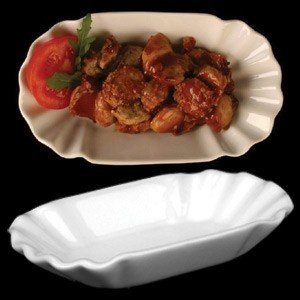 Pommes Frites / Currywurst Schale aus Po