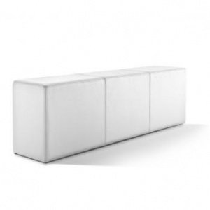 Pomp Bank Leder schneeweiss B20010 von R