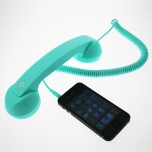 Pop Phone Retro Handset mint turquoise